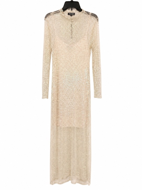 Steve Madden Dresses & Skirts - Iridescent Glitter Dress in Champagne  pink